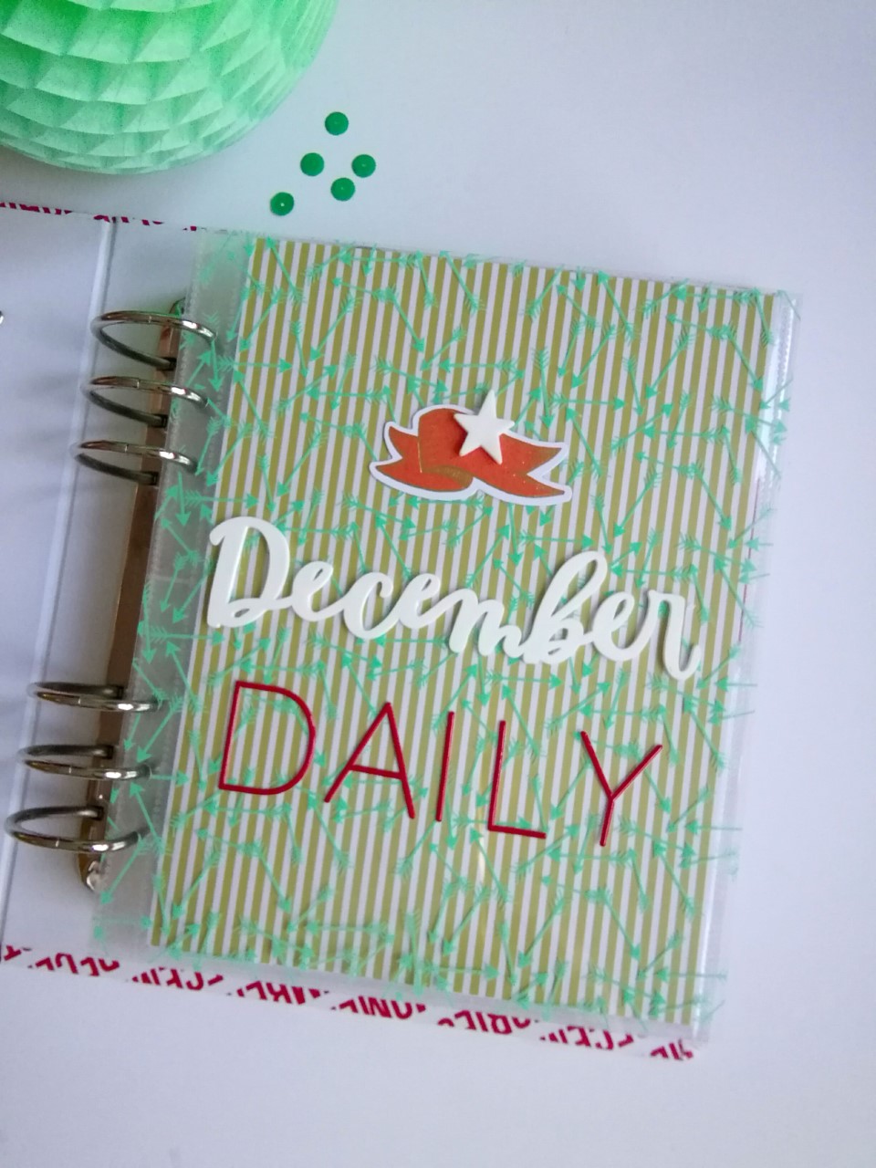 December Daily 2016 title page by patricia Thomazo